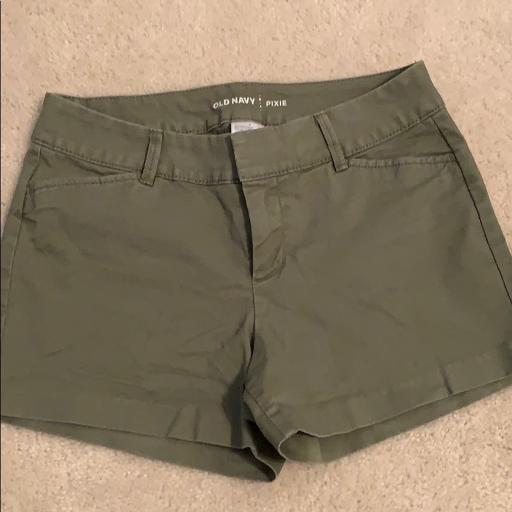 Old Navy Pixie Green Shorts